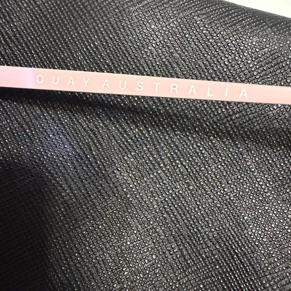 Quay Australia Pink and Gold Frame Glasses - Picture 5 of 8